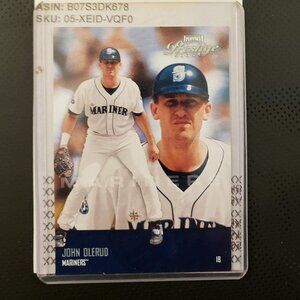 2003 Playoff Corp.® JOHN OLERUD, Seattle Mariners™ Playoff Prestige 2003™